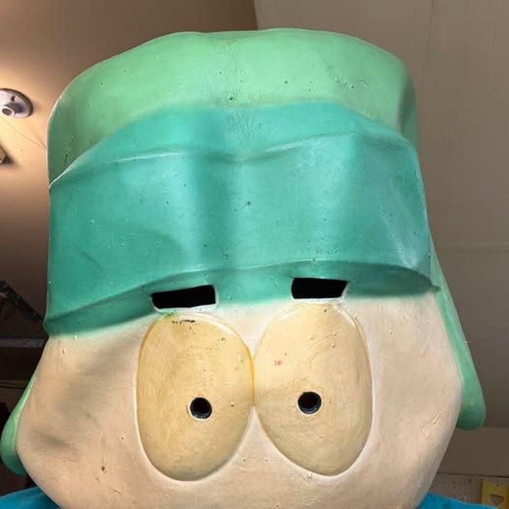 Vintage 1998 South Park Kyle Broflovski Latex Mask - Picture 7 of 7